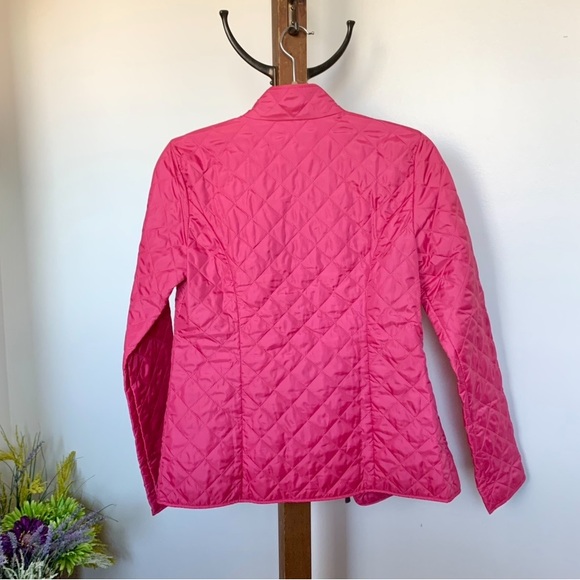NWT Brooks Brothers Pink Quilted Jacket sz 0 XS / SM - Picture 4 of 15